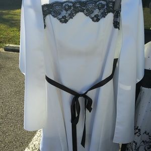 Special occasion strapless dress